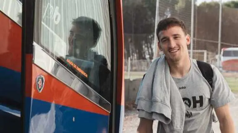 Kortajarena en un viaje / SD Huesca