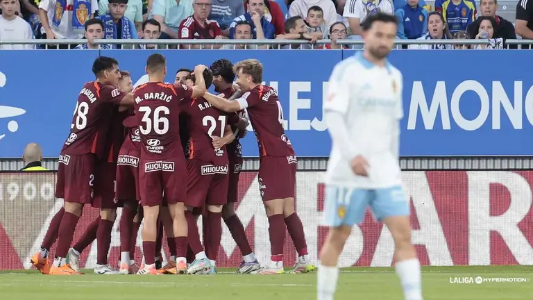 El Real Zaragoza, derrotado ante otro reci&eacute;n ascendido / LA LIGA