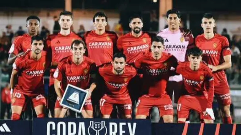 Once inicial del Real Zaragoza ante la Mutilvera en Copa del Rey / RZ