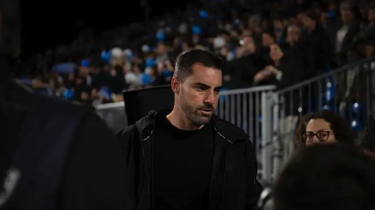 Rub&eacute;n Sell&eacute;s en el &uacute;ltimo partido del Real Zaragoza / Marcos Cebri&aacute;n