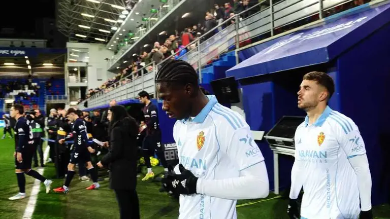 Saidu saliendo al Eibar-Real Zaragoza / LaLiga