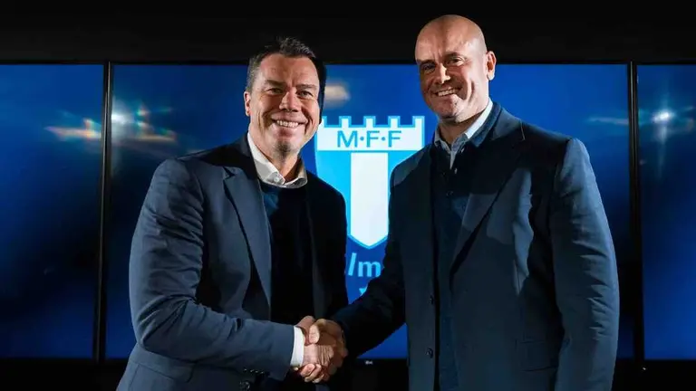 Miguel &Aacute;ngel Ram&iacute;rez con el Malm&ouml; / Malm&ouml;