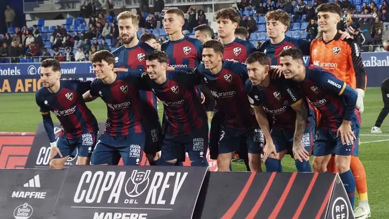 Alineaci&oacute;n del Huesca ante Osasuna en la Copa del Rey