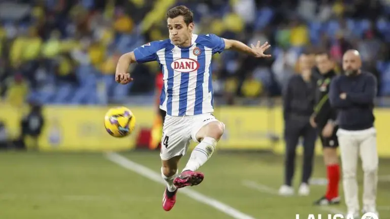 Brian Oliv&aacute;n con el Espanyol / LFP