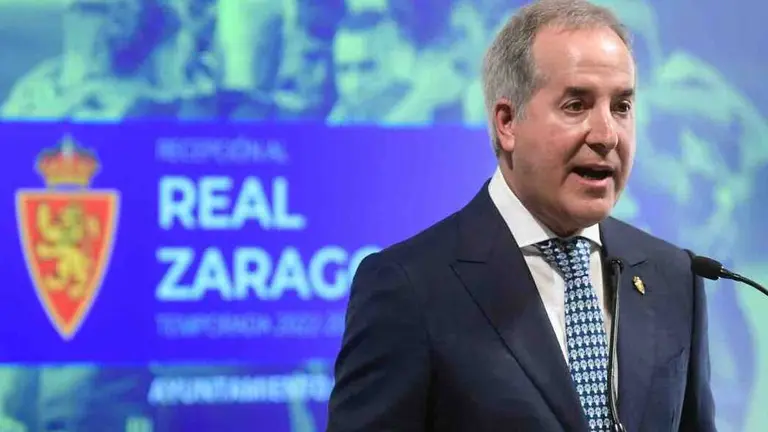 Jorge Mas con el Real Zaragoza / REAL ZARAGOZA