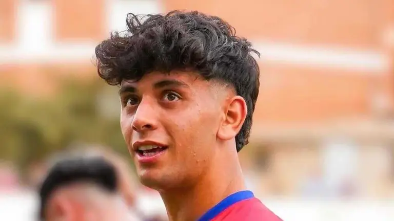 Ayman con el Teruel / RRSS