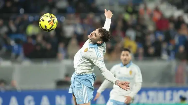 Marcos Cuenca, ante el Sanse / LALIGA