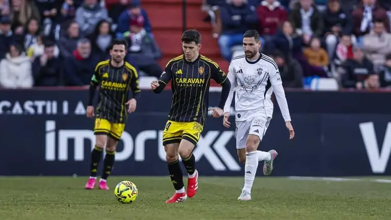 Lucas Terrer en el Albacete - Real Zaragoza / LaLiga