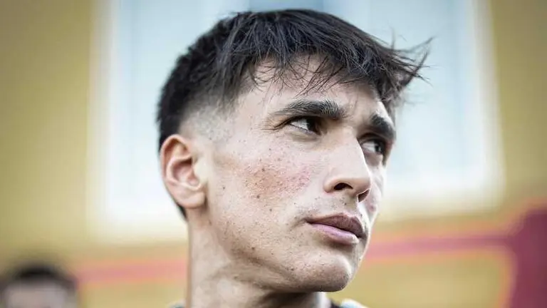 Laquintana con la selecci&oacute;n de Uruguay / RRSS