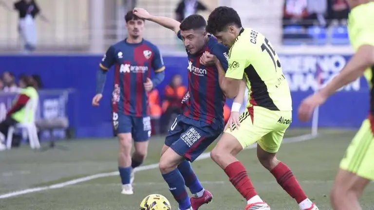 Portillo ante el Mirand&eacute;s / LaLiga