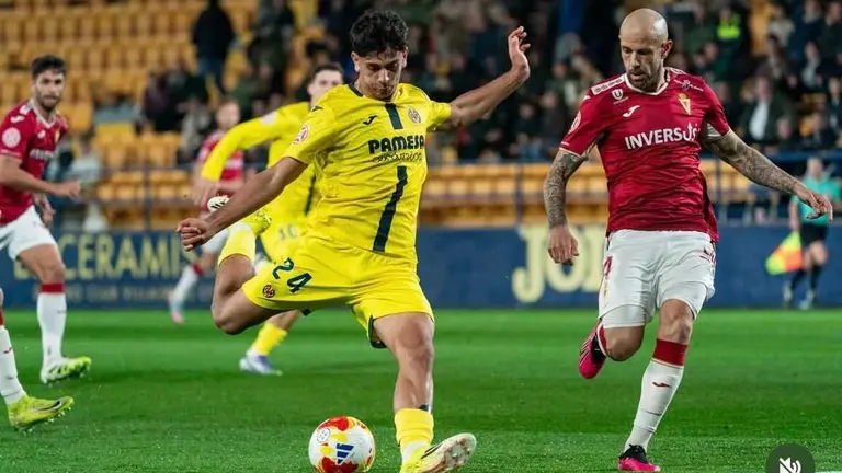 Aymar con el Villarreal / RRSS