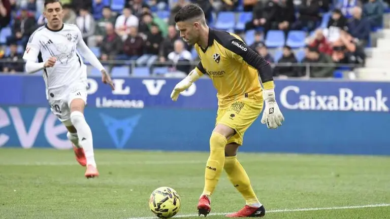 Dani Jim&eacute;nez ante el Albacete / LaLiga
