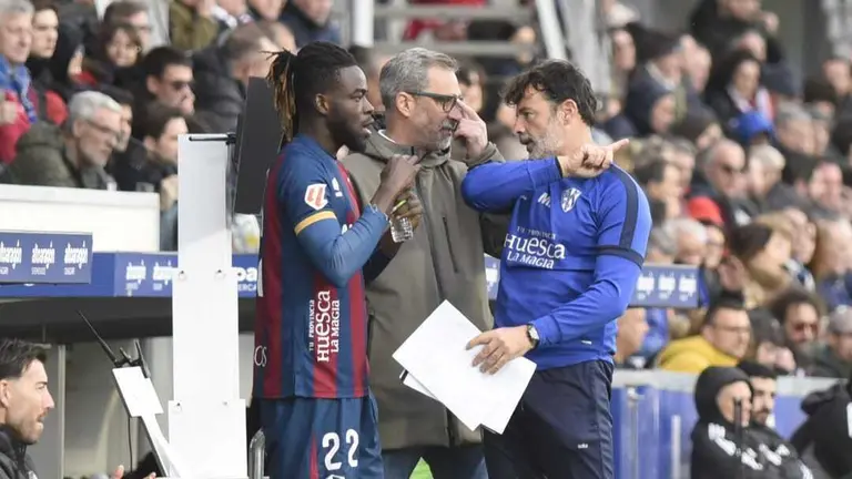 Michael junto a Bolo y Mere / LaLiga