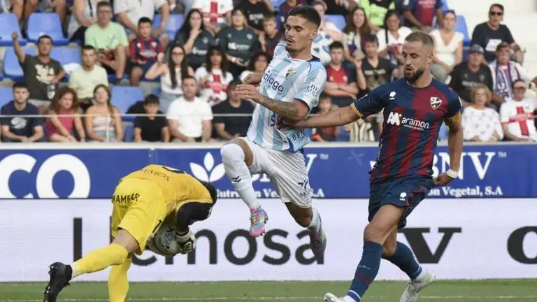 En el partido de ida, el Huesca se impuso por la m&iacute;nima / LaLiga