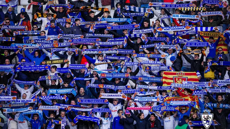 Afici&oacute;n del Real Zaragoza desplazada / RZ