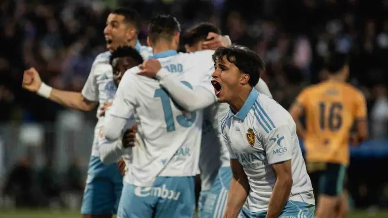 Real Zaragoza - Racing de Santander / MARCOS CEBRI&Aacute;N