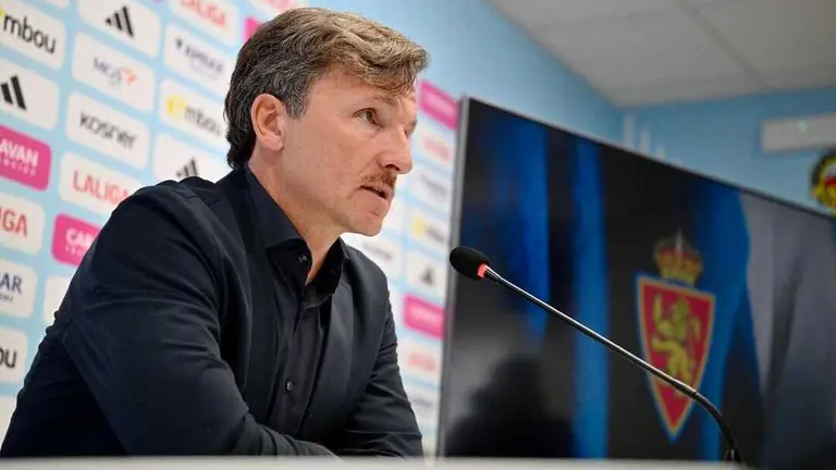 Lalo Arantegui, director deportivo del Real Zaragoza / Marcos Cebri&aacute;n