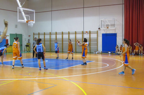 Imagen durante el partido | Foto: CB Jaca