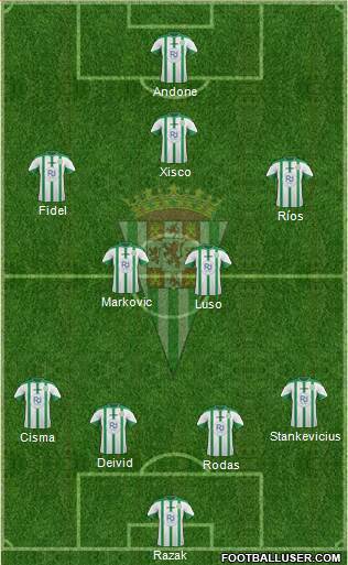 Once de Oro del Córdoba | Foto: footballuser
