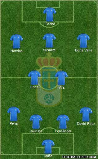 Once de Oro del Real Oviedo | Foto: footballuser.com