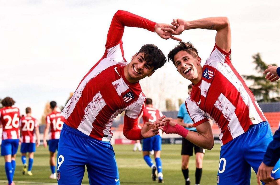 Carlos Martín y Giuliano Simeone, hermanos de fútbol