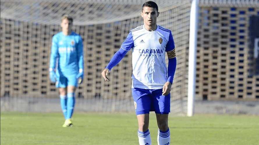 Jesús Álvarez, en la Ciudad Deportiva con el Deportivo Aragón / @jesusalvarez195