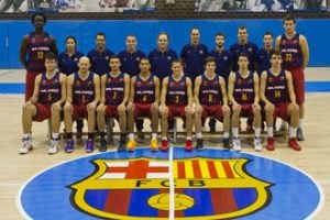 Foto de familia F.C. Barcelona "B" Lassa (FEB.es)