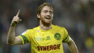 Fernando Aristeguieta celebrando un gol con el Nantes | Foto: eventosport.com