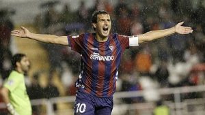 Arruabarrena celebra un gol del Eibar | Foto: diariovasco.com