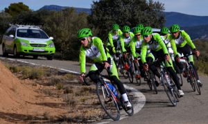 El equipo durante la jornada de entrenamiento | Foto: Huesca La Magia