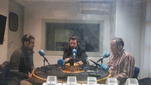 Antonio Orús y Alberto Gracia en directo en COPE Huesca