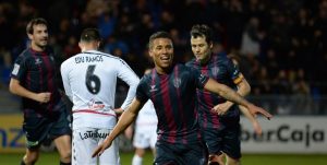 Machís celebra un gol al Albacete | Foto: LFP
