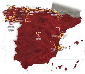 Mapa La Vuelta 2016 | Foto: lavuelta.com