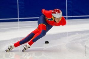 Imagen de un deportista practicando