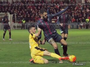 Tyronne durante el partido ante Osasuna | Foto: C.Pascual