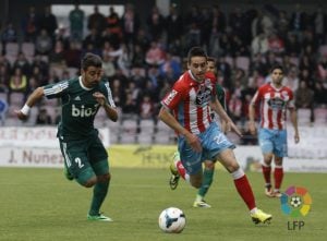 Partido ante la Ponferradina esta campaña | Foto: La Liga.