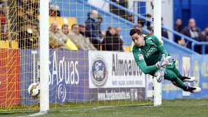 Javi Jiménez en el Alcorcón | Foto: Marca