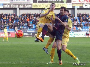 Arruabarrena ante el Girona | Foto: C.Pascual