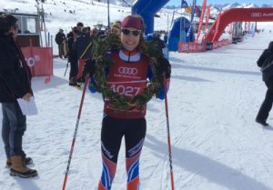 Bea Blanes, de Mayencos, Campeona de Europa en Skimarathon | Foto: Mayencos