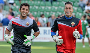 Dani Jiménez en un entrenamiento previo a un partido esta temporada | Foto: plazadeportiva.com