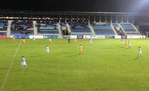 Imagen durante el partido.