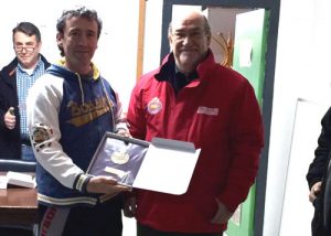 Luis Montaner, campeón de Aragón Veteranos. | Foto: CT Loreto