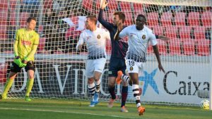 Óscar Walley tras encajar el primer gol del Mallorca | Foto: La Liga