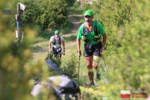 Corredores en el Gran Trail Ternua Sobrarbe.