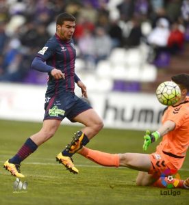 Alexander González en el José Zorrilla | Foto: LFP