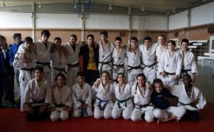 Imagen de los Judokas en Monzalbarba | Foto: CJ Binéfar
