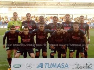 Once de la SD Huesca frente al RCD Mallorca | Foto: C.Pascual