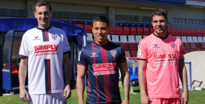 Arruabarrena, Machís y Alexander fueron modelos por un día | Foto: SD Huesca