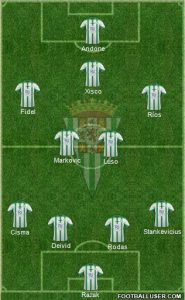 Once de Oro del Córdoba | Foto: footballuser 