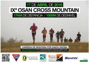 Con casi 2000 metros de desnivel acumulado, la Osán Cross espera recibir medio millar de participantes .|Foto: IXosancrossmountain.com